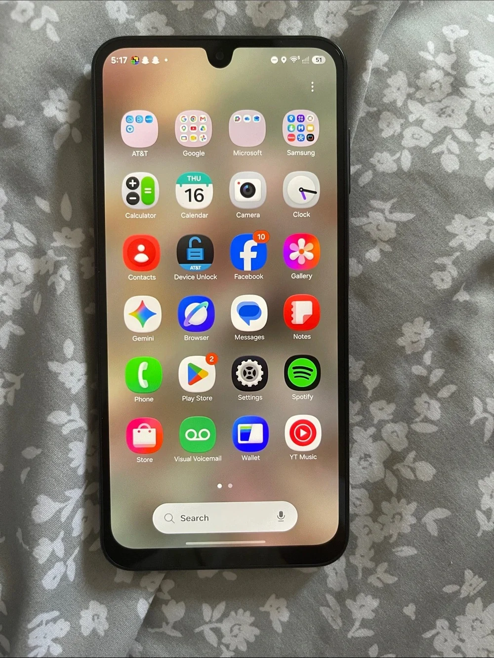 Galaxy A16 5g a&t 128gb